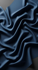 Obraz premium blue satin fabric texture background