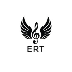 
Creative Music Logo with Treble Clef and Wings – ETZ Musical Brand Identity Design


