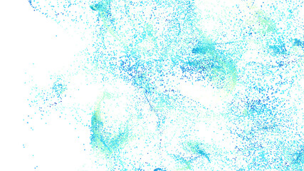 Beautiful abstract background with scattered blue and green dots on white. Perfect for websites, presentations, and more