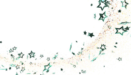Fototapeta premium Beautiful, abstract background image featuring a sparkling trail of stars. Perfect for celebratory designs.