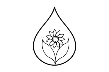 Hand Drawn Floral Line Art Vector Pack - Botanical Flower Illustrations & Nature Outline Graphics for Wedding, Branding & Design Projects