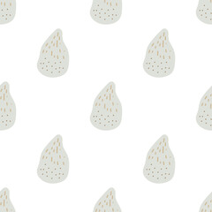 Delicate coastal pattern blending sea shells and underwater plants in a subtle, neutral palette. Ideal for wellness brands.