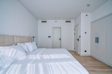 Inviting vacation rental apartment with fully furnished, contemporary interiors. Vacation rental collection or series.
