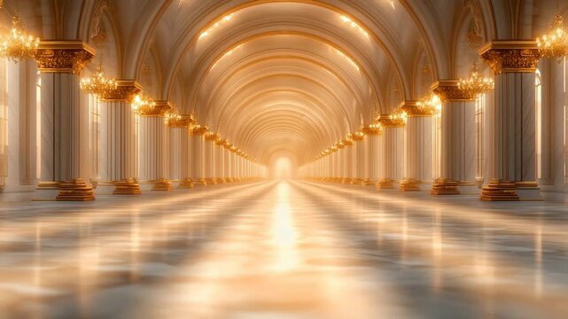 A majestic journey through hallowed halls of eternity, revealing a path to timeless success and divine enlightenment. The ultimate visual metaphor for legacy, luxury, and achievement.