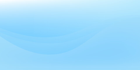 Abstract white wavy glowing lines on a blue background. Futuristic digital high-technology pattern abstrac