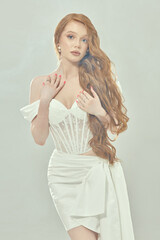 Romantic wedding beauty