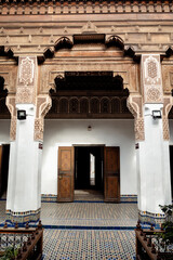 Naklejka premium Bahia Palast Marrakesch