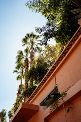 Plamen von unten in Marrakesch