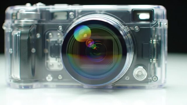 Clear Case Camera See-Through Photography Gear & Lens Reflections