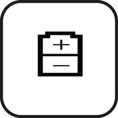 Full battery icon showing high charge. Useful for tech dashboards, device status indicators, or power usage infographics.