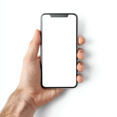 A hand holding a cell phone