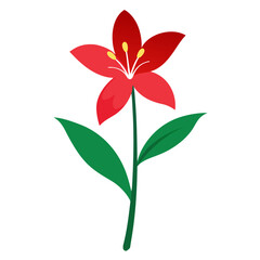 vector illustration of a flower