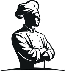 Chef logo symbol vector Art, Icons, and Graphics for Designers