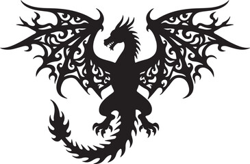 Fierce Black Dragon Emblem Bundle