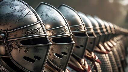 Medieval Knight Helmet