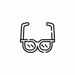 classic sunglasses design icon sign vector