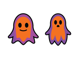 Halloween Ghost vector illustration