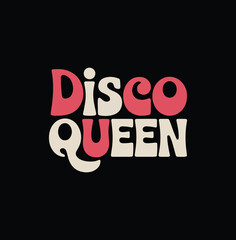 Retro 70s Groovy Bold Typography Wall Art Print