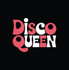 Retro 70s Groovy Bold Typography Wall Art Print