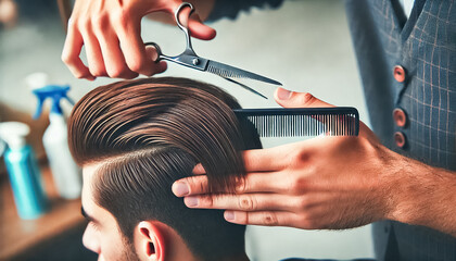 Haircut Precision Captured from Behind