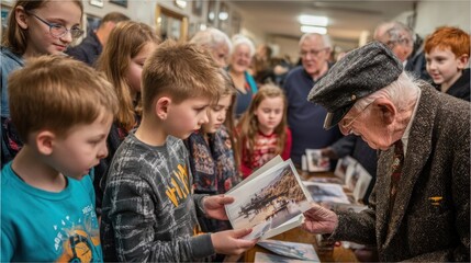 Veteran Sharing Memories: A generation connects through photographs.