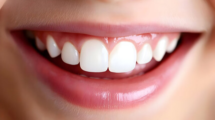 Obraz premium Closeup Of Healthy Smile