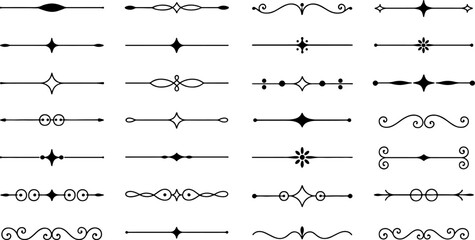 Dainty dividers evoke nostalgia with geometric touches perfect for adding vintage flair in simple