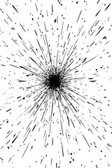 Obraz premium Abstract exploding sparks pattern for bold design backgrounds