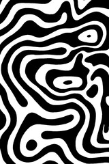 Naklejka premium Abstract black and white geological pattern for modern design