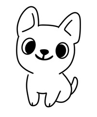 dog animal cartoon puppy illustration pet