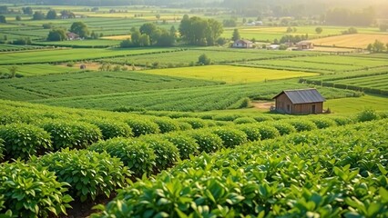 Green vineyard fields blanket the rolling hills of the Tuscan and French countryside, stretching towards a summer sky