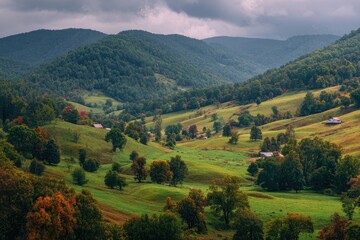 Autumnal valley landscape (1)