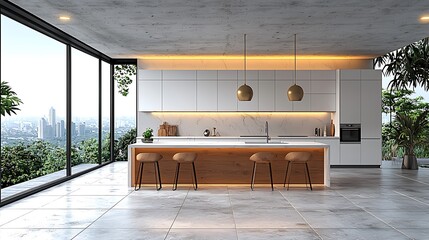 interior of a modern bathroom