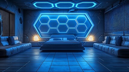 modern interior of a modern building