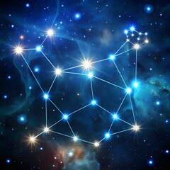 Fototapeta premium Capricornus Zodiac Sign Symbol PNG – Astrology Star Sign Image
