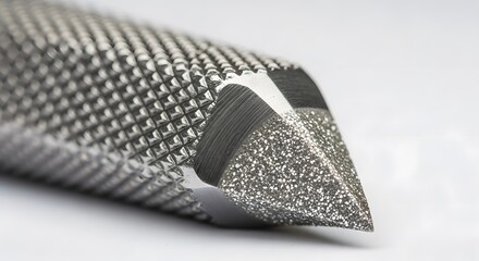 close up of a black and white umbrella