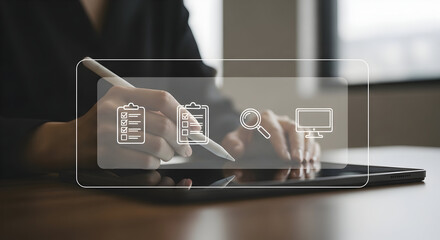 Streamline Your Workflow Digital Checklist Tablet