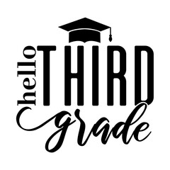 Hello School Svg Design