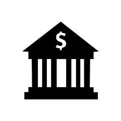 bank icon vector