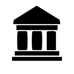 bank icon vector