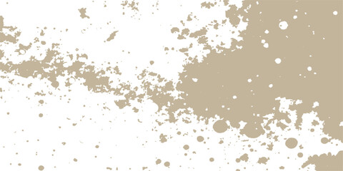 Abstract grunge background with paint splatters, an old paper texture, and watercolor stains