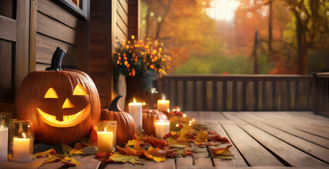 Obraz premium Halloween Background