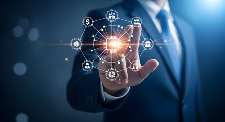 Obraz premium AIpowered Business Solutions for Modern Enterprises