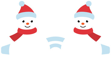 Christmas Snowman Glasses Flat Vector isolated.
Funny Holiday Snowman Eyewear Clipart.
Costume Party Glasses Illustration.
Novelty Party Decorations.
Transparent background.