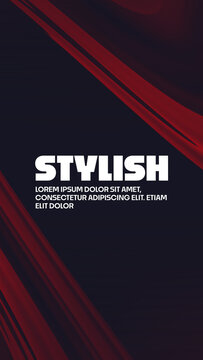 Abstract Text Animation with Colorful Background