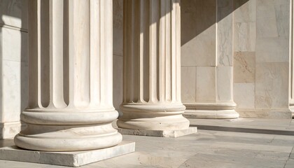 Stone Column Shadows Classic Power