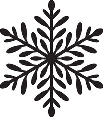 Christmas Snowflake Vector Art, Snowflake Icon