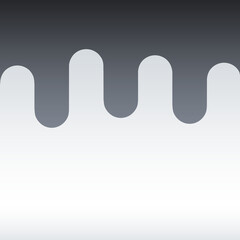 正方形背景　手描き素材　シンプルなベクター風のグレーで落ち込んだ気持ちの感情表現　抽象背景イラスト