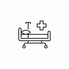 medical patient care icon sign vector