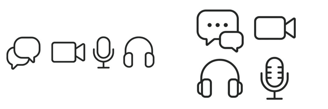 Diverse communication tools for online interaction and content creation in modern technology environments